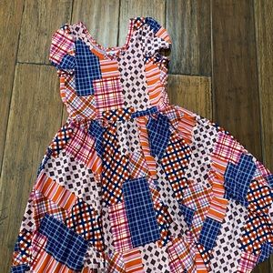 Dot Dot Smile LuLaRoe Lucy Twirl Dress Sz 7